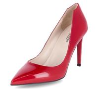 Chaussures Femme NERO GIARDINI E211041DE624 Rouge - Cuir - Lacets - Talon Carré 40