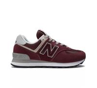 Chaussures Femme New Balance 574 en Cuir Marron - Talon Plat - Lacets 36,5