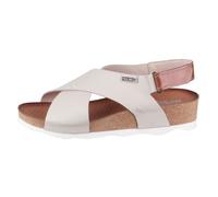 Pikolinos Sandales MAHON W9E-0912 à semelles compensées en cuir – Femme Marfil