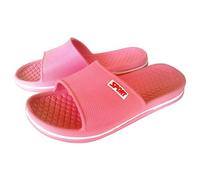 Chaussures Femme Portées Collectionneurs Unisexe Casual Couples Salle de Bain Douche Pantoufles Antidérapantes Chaussures de Piscine Chaussures Talon Bloc Femme Large, Rouge pastèque, 37 EU