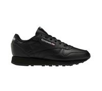 Chaussures Femme REEBOK Classic Leather Noir - Dessus en Cuir - Talon Plat - Lacets 37