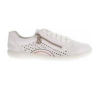 Chaussures Femme RIEKER 5282480 Blanc - Cuir - Talon Plat - Lacets 40