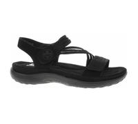 Chaussures Femme RIEKER 6487002 Noir - Talon Plat 3cm - Lacets - Synthétique 38