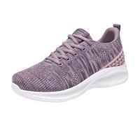 Chaussures Femme,Running,Sport légères et orthopédiques tissées Volantes pour, Sport décontractées, Respirantes, à Enfiler, Printemps et Automne Jolies Sandales (Purple, 38)