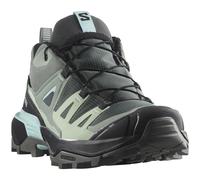 Salomon - Chaussures de randonnée journée en GORE-TEX - X Ultra 360 GTX W Sedona Sage / Black / Sea Foam pour Femme - Taille 6 UK - Gris Gris 6 UK