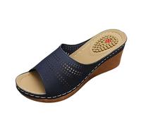 Chaussures Femme Sandales à Talons Hauts Tendance avec Semelle intérieure massante pour Un Confort décontracté à l'intérieur comme l'extérieur