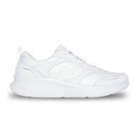 Skechers Femme Lite Pro Sleek Citizen Basket, White Leather/Duraleather/Silver Trim, 39 EU