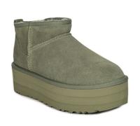 Chaussures Femme - UGG - Classic Ultra Mini Platform - Cuir - Vert 41