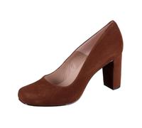 Chaussures Femme UNISA Nuntu KS - Cuir Marron - Talon Carré - Lacets 41