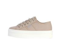 Chaussures Femme - VICTORIA - 109200 Beige - Basse - Lacets - Textile 32