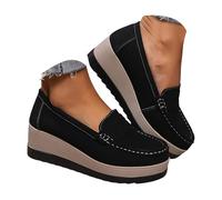 Chaussures Femmes Baskets Orthopédiques À Plateforme pour Femmes Mocassins pour Habillées Chaussure De Cheerleading Gymnastique Aérobique Légères Chaussures De Danse Mode Gymnastique Baskets