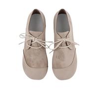 Chaussures Femmes Mocassins à Enfiler, Semelle Souple, Chaussures de Marche décontractées et Confortables à Lacets, Style Birkenstock.