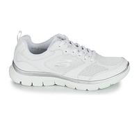 Skechers Femme Flex Appeal 4.0 Active Flow Basket, White Leather/Mesh/Trim, 38 EU