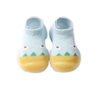 Chaussures Fille Princesse Spring and Autumn Cotton Thin Baby Socks Shoes Baby Walking Shoes Indoor Floor Before Shoes Baskets Tendance (Mint Green, 6-12 Months)