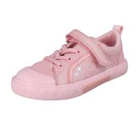 Chaussures Filles Clarks Playprints Toile Réglable Scratch Rose