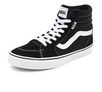 Vans Baskets Filmore Hi pour Homme, Toile en Daim Noir et Blanc, 40 EU