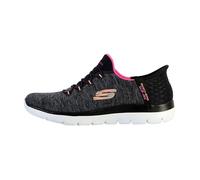 Skechers Slip-ins Summits Dazzling Haze 149937-BKMT Baskets noir et rose - Pointure 36