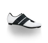 Fizik R5 Tempo Powerstrap Chaussures de Cyclisme à Clip Blanc/Noir Taille 37 EU