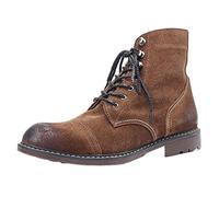 Chaussures Formelles pour Hommes en Cuir véritable Hommes Bottes à la Main rétro Hiver Hommes Bottines en Cuir