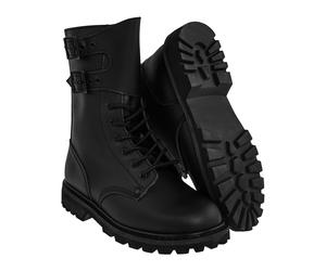 Chaussures French Action Leather Combat Boots Mil-Tec - Black 43