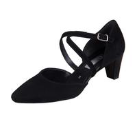 Chaussures GABOR 0136317 Noir - Femme/Adulte - Cuir - Lacets - Talon Carré - Hauteur de la tige Moyenne