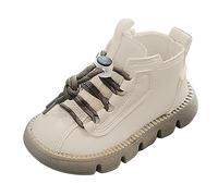 Chaussures Garçon Fille Chaussure Baby,Basket Garcon 39 Bottines Fourrees Tennis Blanche Chaussettes Chaudes Enfant Bebe Fille Naissance Bottes Hiver Enfant Fille(Blanc,21)