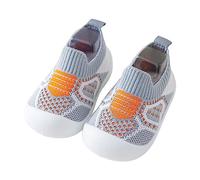 Chaussures Garçons Et Filles de Marche Nouveau-né Respirant Enfant Creuse Boucle Crochet Toile première Cuir Souple Bébé pour Intérieur Extérieur Anniversaire