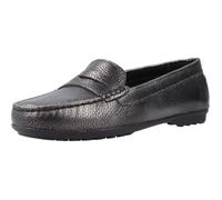 Chaussures GEOX D ELIDIA pour femme - Argent - Doublure et extérieur en peau - Type de construction: Coincé 36