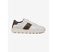 Chaussures Geox Spherica ECUB-1 blanc pur marron femme - 39