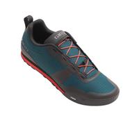 Chaussure vtt giro tracker fastlace bleu rouge