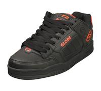 Chaussures Globe Tilt Pour Hommes - Baskets De Skate En Cuir Noir Et Rouge - 42
