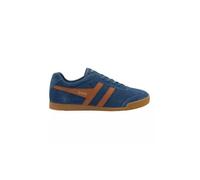 Gola Baskets basses Harrier pour homme, Bleu marine et orange vif (CMA192WU), 42 EU