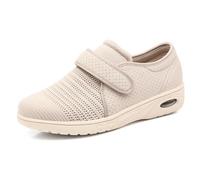 Chaussures gonflées pour Hommes œdème Confort Chaussures pour Personnes âgées Unisexe Chaussures orthopédiques chirurgicales réglables antidérapantes Pieds diabétiques Respirant Sandales,40.5