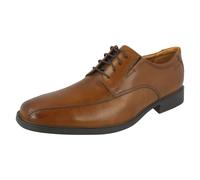 Clarks Originals – Chaussures Oxford Tilden Walk – tissu, homme, Foncé Tan Lea – 42 EU
