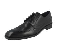 Chaussures Habillées En Cuir Maverick À Lacets Talon Plat Style Brogues