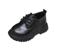 Chaussures habillées en Cuir pour garçons et Filles, à Crochet et Boucle, Formelles et décontractées pour Enfants en Bas âge Chaussettes Floues Enfants