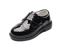 Chaussures Habillées en Daim Verni pour garçons à Lacets Chaussures de Mariage Formelles Brogue Cuir Oxford Chaussure de Ville à Lacets pour Mariage Costume