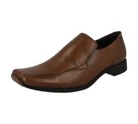 Chaussures Habillées Homme Maverick Talon Bas Cuir Marron Noir, Mocassins