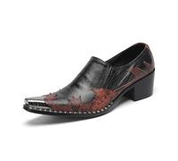 Chaussures habillées Oxford for Hommes, à Enfiler for Le Club, en Cuir véritable(44 EU)