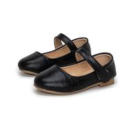 Chaussures habillées pour filles chaussures basses Mary Jane ballerines chaussures de princesse pour enfants chaussures de mariage plates chaussures de soirée pour bébé (Black 27 Little Child)