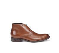 Chaussures habillées pour homme Fluchos 8415 en cuir marron avec système de laçage contrasté 39