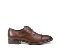 Chaussures habillées pour homme Fluchos F1055 en cuir marron avec détail contrastant sur le talon - Suela de TR 40