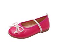 Chaussures Habillées pour Petite Fille Classiques Princesse Uniforme Rétro Chaussures Costume Basiques Basses Mary Jane Semelles souples Confortables Shoes pour Mariage, Fête, Flower (30 Little Child)