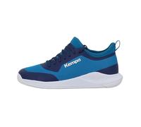 Kempa Mixte Enfant Kourtfly Junior Chaussures-Handball-Enfant, Bleu Blanc, 39 EU