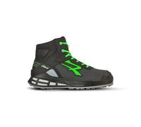 CHAUSSURES HAUTES BARRET s ESD S3S CI FO SR NOIR/VERT - U POWER - RN10064 46