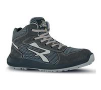 Chaussures hautes de sécurité DEXTER S1P SRC ESD - gris et bleu - taille 46 UPOWER