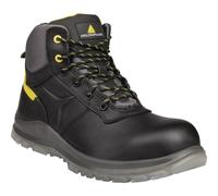 CHAUSSURES HAUTES DELTA PLUS CUIR PLEINE FLEUR - S3 SRC NOIR - CONCOS3NO0 43