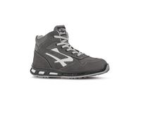 U-Power Red Lion® Infinity, Chaussures de sécurité, hautes, légères et flexibles, anti-perforation, anti-crevaison, avec insert Infinergy, avec embouts en aluminium (Grey 39)