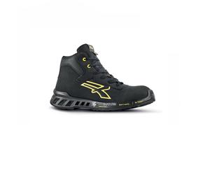 CHAUSSURES HAUTES NELSON s ESD S3S CI FO SR NOIR-JAUNE - U POWER - RV10214 39