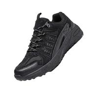 Chaussures hautes pour homme - Polyvalentes - Décontractées - Antidérapantes - Améliorent la hauteur - Pour jeunes - Basketball - Mode papa - Baskets - 39-42 - Noir, Noir , 42 EU